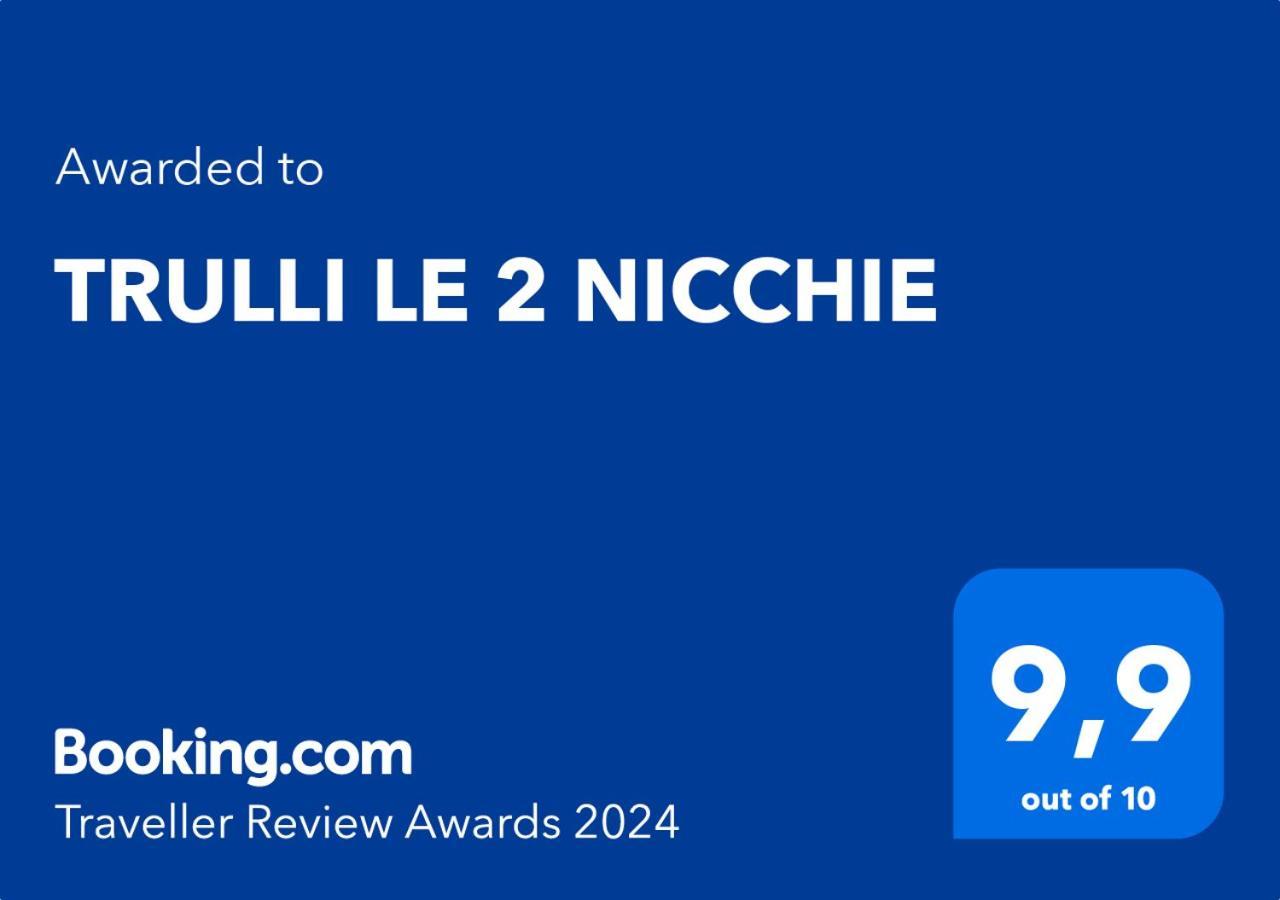 Trulli Le 2 Nicchie Villa Locorotondo Eksteriør billede